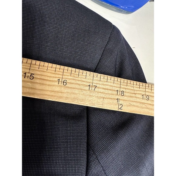 Banana Republic 38R Modern Fit Vitale Barberis Canonico Blazer Jacket Blue 22-37 - Picture 11 of 12